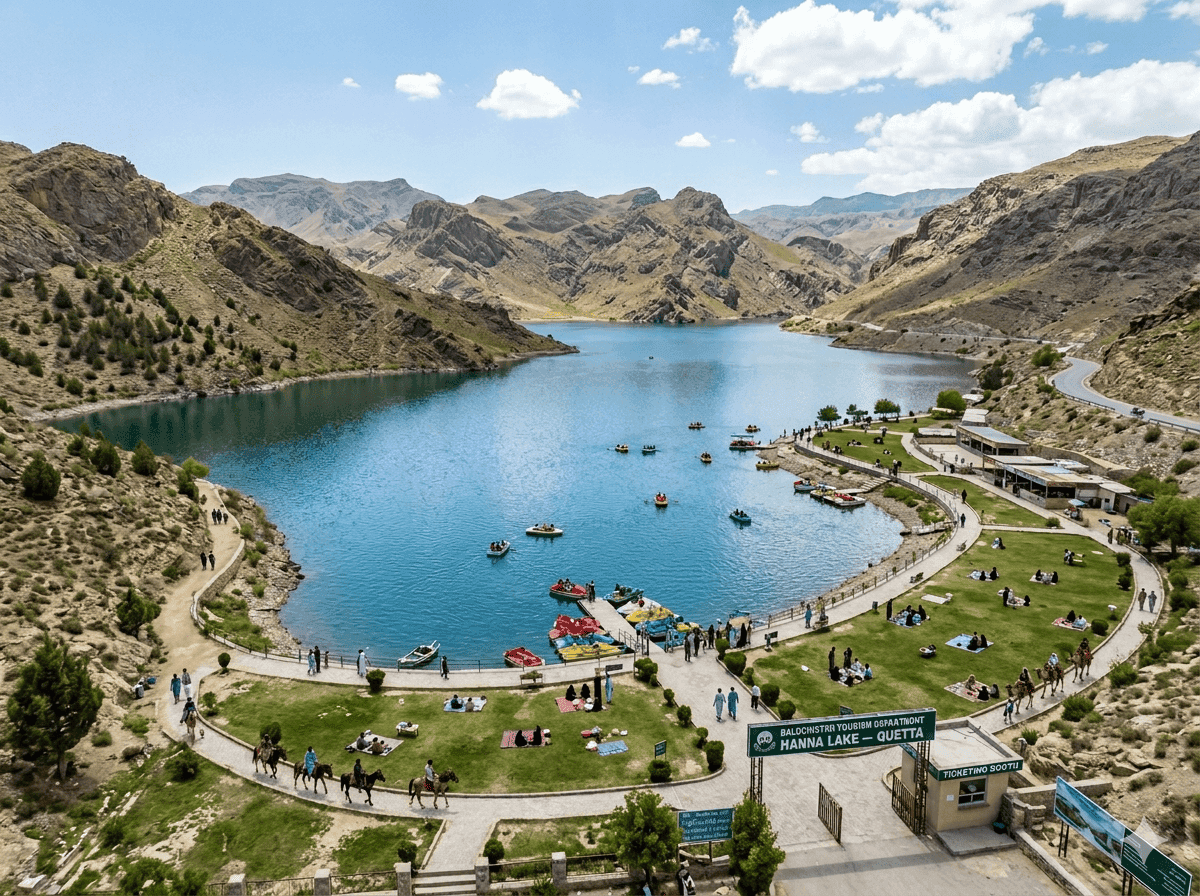 Hanna Lake: A Beautiful Lake in Quetta, Pakistan